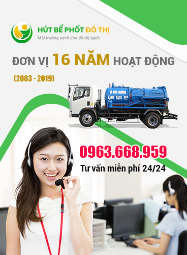 Hotline hỗ trợ hút bể phốt đô thị: 0963.668.959