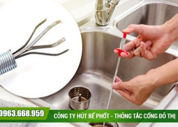 Thông tắc chậu rửa tại quận Thanh Xuân